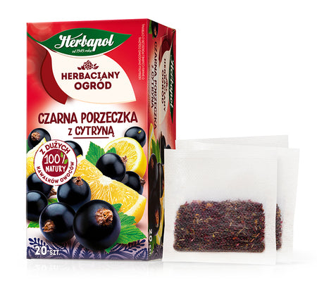 Herbapol Herbata czarnej porzeczki z cytryną - Herbapol Blackcurrant Tea with Lemon
