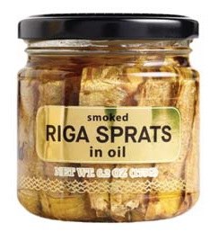 Baltic Gold Smoked Riga Sprats in Oil