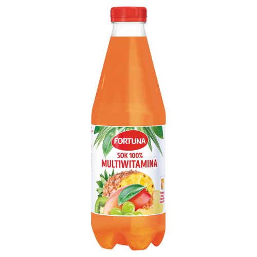 FORTUNA SOK 100% MULTIWITAMINA 1 L BUTELKA - Multivitamin