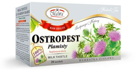 Malwa Herbata Ostropest Plamisty - Milk Thistle Tea