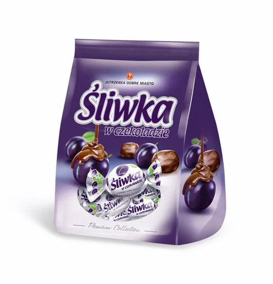 Jutrzenka Dobre Miasto Sliwka w Czekoladzie - Plum in Chocolate