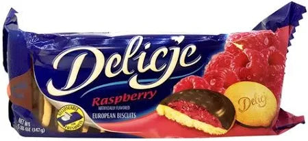 Mondelez Delicje Raspberry EUROPEAN BISCUITS