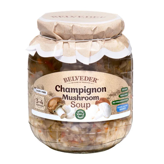 Belveder Champignon Mushroom Soup Concentrate "Pieczarkowa Zupa" 23 oz (720g)