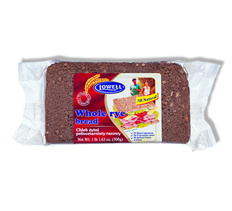 Lowell Foods Whole Wheat Rye Bread - Chleb żytni pełnoziarnisty