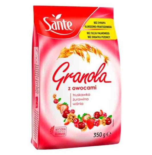 Sante Granola Owocowa 350g - Fruit Granola