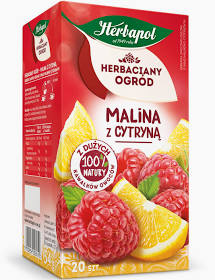 Herbata Owocowa Malina z Cytryna 54 g