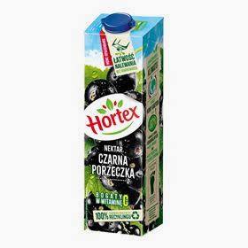 Hortex Blackcurrant Nectar -Nektar z Czarnej Porzeczki 1L