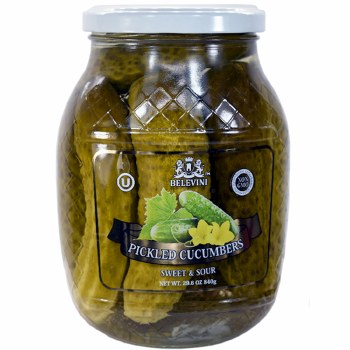 BELEVINI PICKLED CUCUMBERS SWEET & SOUR