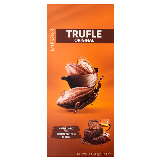 MIESZKO TRUFLE ORIGINAL,CHOCOLATES WITH TRUFFLE FILLING Rum