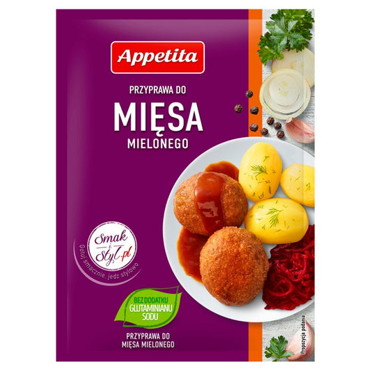 Appetita Mince Meat Seasoning - do miesa mielonego 20g - Eurodeli2Go