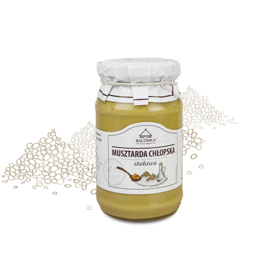 Countryman's Deli-style Mustard - Musztara Chlopska Bacowka 8.75oz - Eurodeli2Go