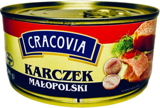 Cracovia Cured Pork Loaf Canned Meat - Karczek Malopolski 300g - Eurodeli2Go