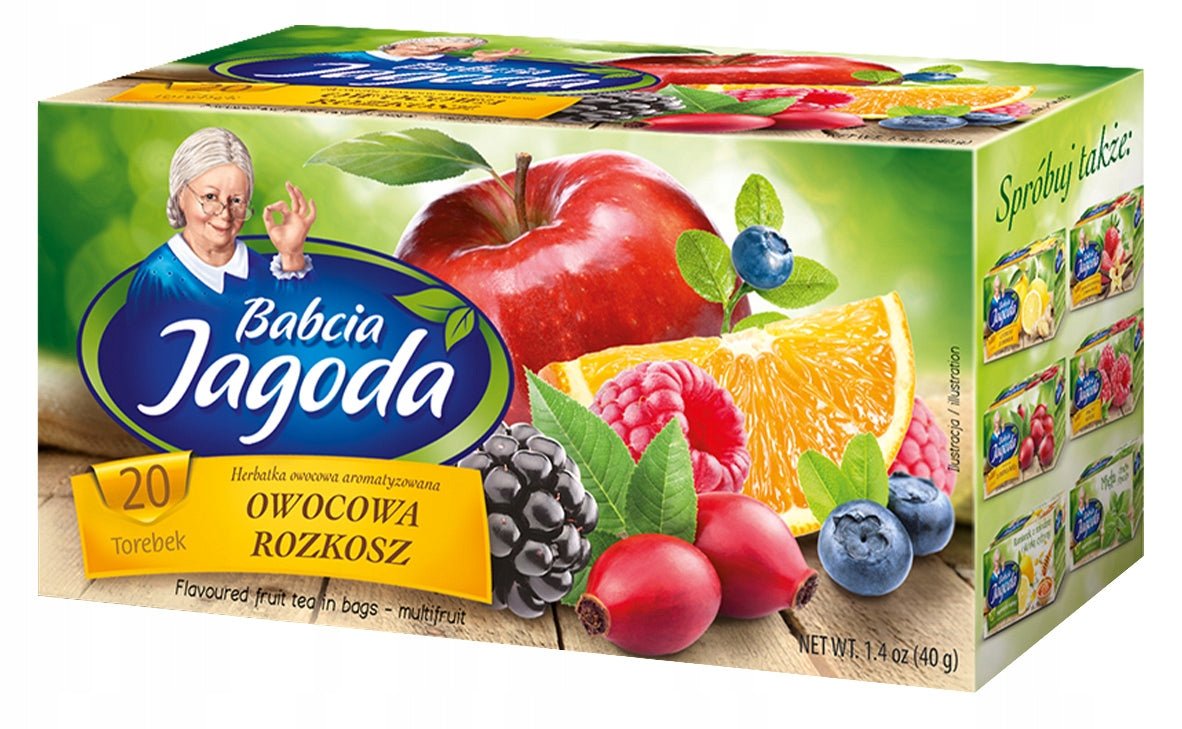 Babcia Jagoda Herbata Owocwa - Polish Grandma Jagoda Fruit Tea