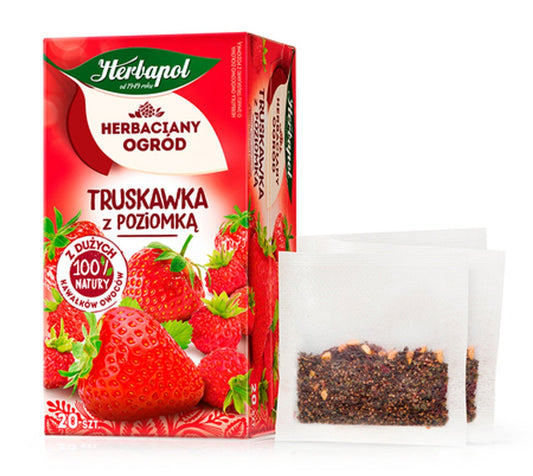 Herbapol Tea Garden Strawberry & Wild Strawberry Tea