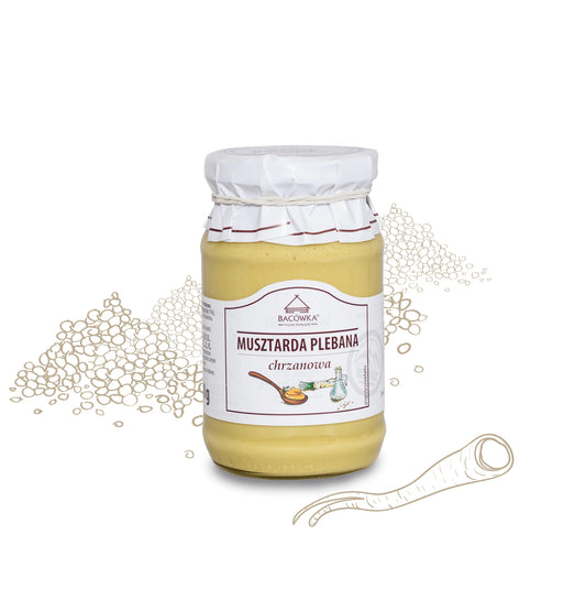 Horseradish Mustard - Musztarda Chrzanowa Plebana 250g - Eurodeli2Go