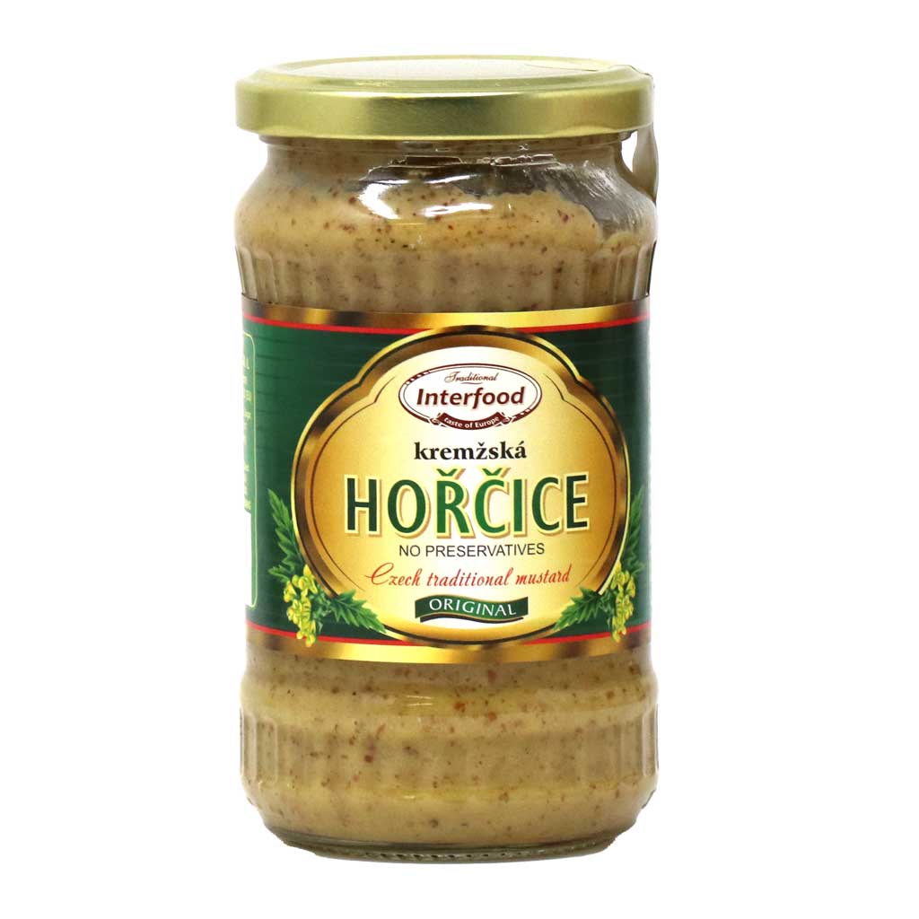 Interfood Horcice Kremzska - Czech Mustard 340g
