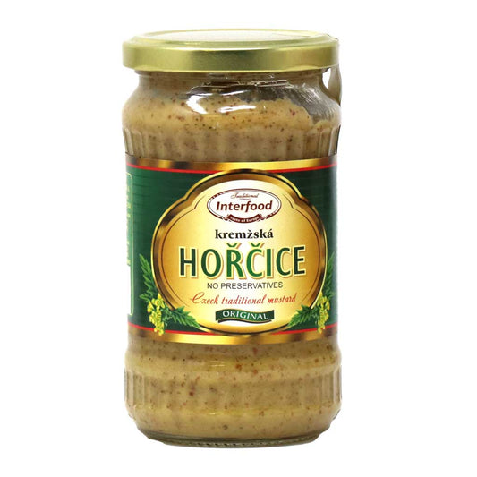 Interfood Horcice Kremzska - Czech Mustard 340g