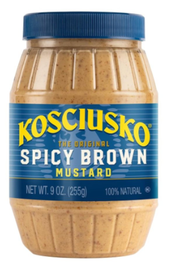 Kosciusko Zesty Spicy Brown Mustard 255g - Eurodeli2Go