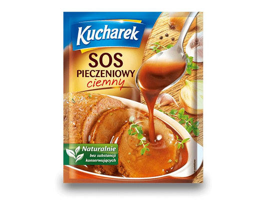 Polski Sos Pieczeniowy Kucharek - Dark Polish Roast Gravy 28g