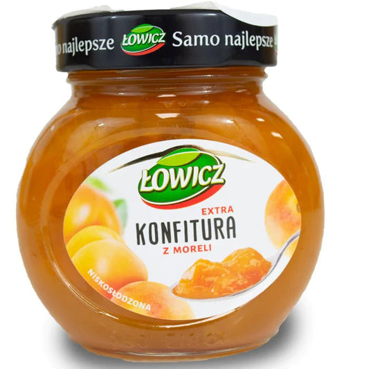 Lowicz Apricot Preserves - Konfitura Morela 240g - Eurodeli2Go