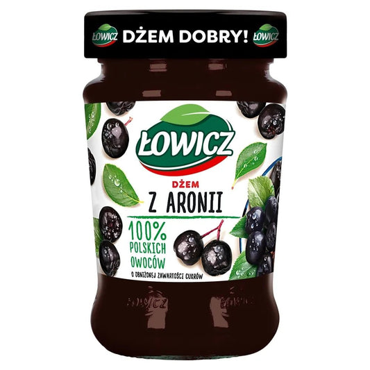 Polski Dzem z Aroni Lowicz - Aronii Chokeberry Jam 280g