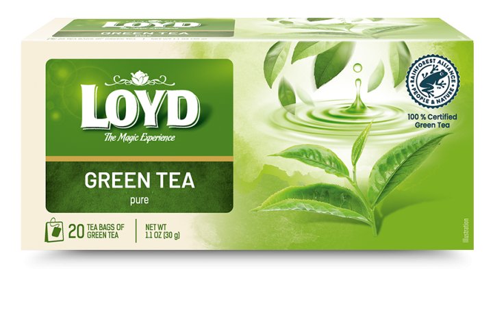 Loyd Green Tea - Zielona herbata 30g - Eurodeli2Go