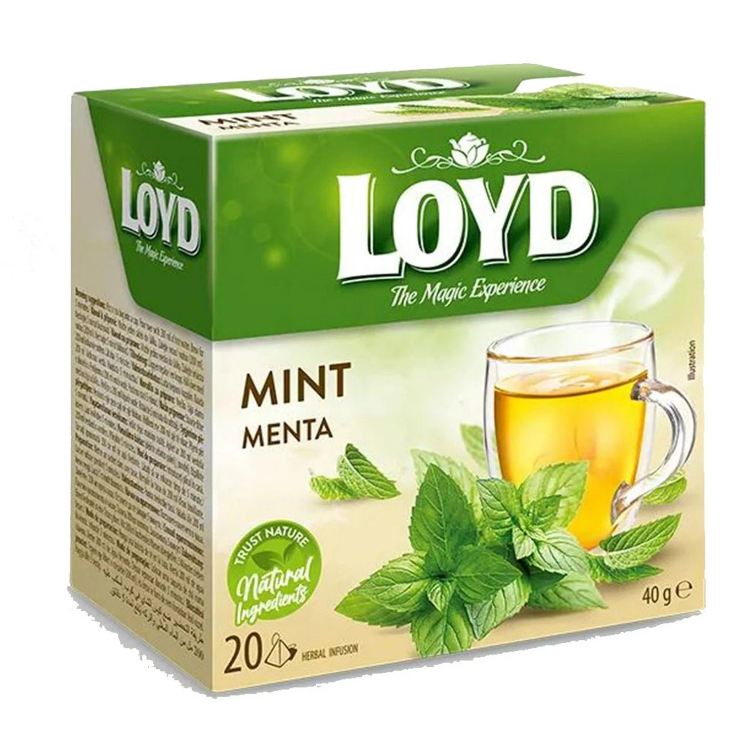 Loyd Herbata Mietowa - Mint Tea Pyramids