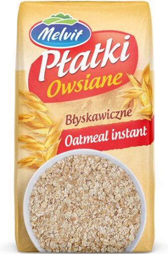 Melvit Instant Oatmeal - Platki Owsiane 400g - Eurodeli2Go