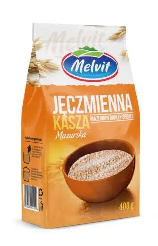 Melvit Mazurian Barley Groats Kasza Jeczmienna 400g - Eurodeli2Go