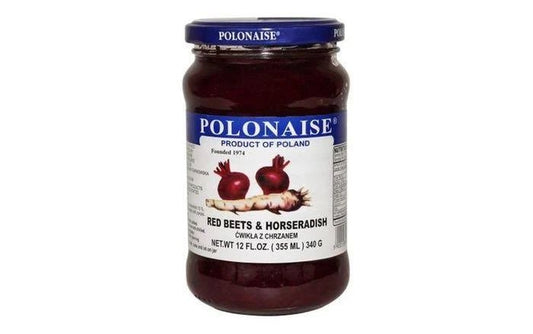 Polonaise Red Beets & Horseradish 340g