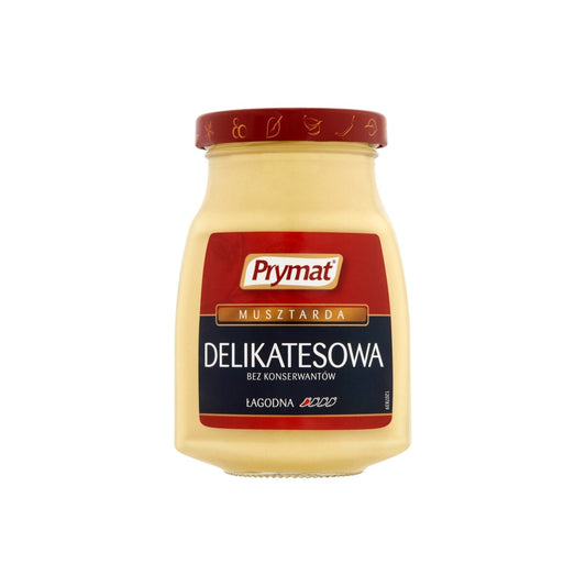 Prymat Musztarda Delikatesowa - Polish Deli Mustard 185g