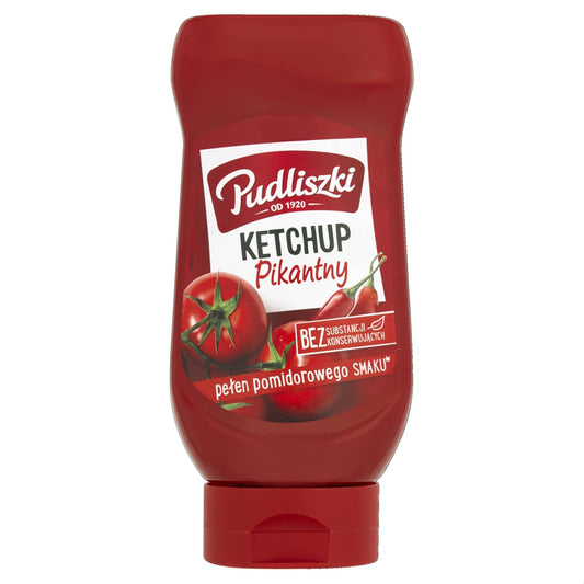 Pudliszki Keczup  - Spicy Polish Ketchup 480g