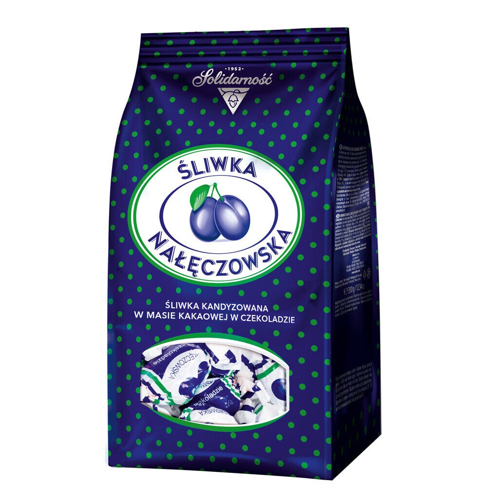 Sliwka Naleczowska Chocolate Plums - Plums in Dark Chocolate - Eurodeli2Go