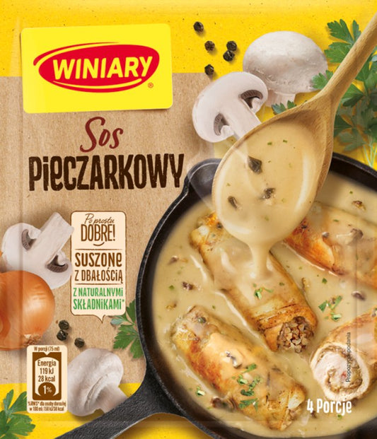 Winiary Champignons Mushroom Sauce Mix - Sos Pieczarkowy 30g - Eurodeli2Go