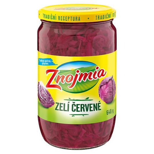 Znojmia Pickled Red Cabbage 640g - Eurodeli2Go